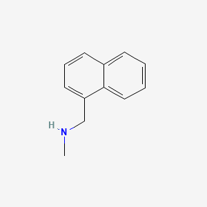 Chemical structure of N-Methyl-1-naphthylmethylamine