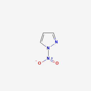 Chemical structure of 1-Nitropyrazole