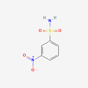 Chemical structure of 3-Nitrobenzenesulfonamide