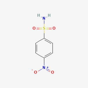 Chemical structure of 4-Nitrobenzenesulfonamide