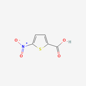 Chemical structure of 5-Nitro-2-thenoic acid