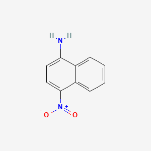 Chemical structure of 4-Nitro-1-naphthylamine