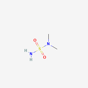 Chemical structure of N,N-Dimethylsulfamide