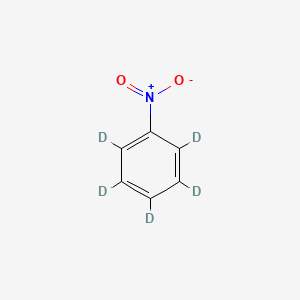 Chemical structure of Nitrobenzene-d?
