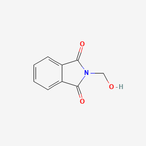 Chemical structure of N-(Hydroxymethyl)phthalimide