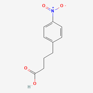 Chemical structure of 4-(4-Nitrophenyl)butyric acid