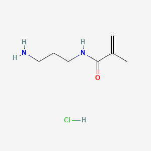 Chemical structure of N-(3-Aminopropyl)methacrylamide hydrochloride