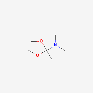 Chemical structure of 1,1-Dimethoxyethyl(dimethyl)amine