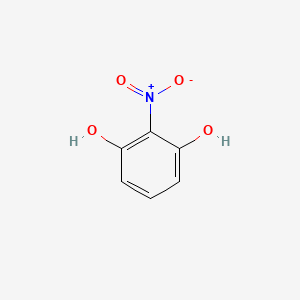 Chemical structure of 2-Nitroresorcinol