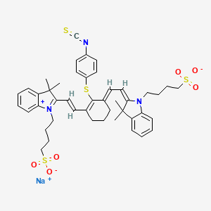 Chemical structure of NIR-797-isothiocyanat