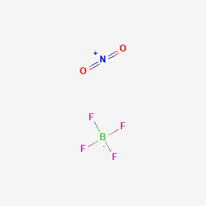 Chemical structure of Nitronium tetrafluoroborate