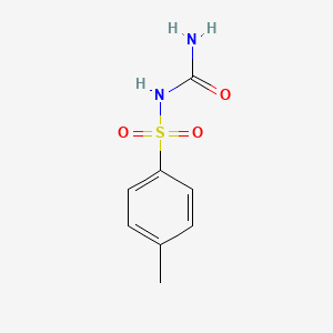 Chemical structure of p-Toluenesulfonylurea