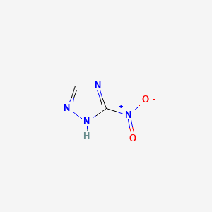 Chemical structure of 3-Nitro-1,2,4-triazole