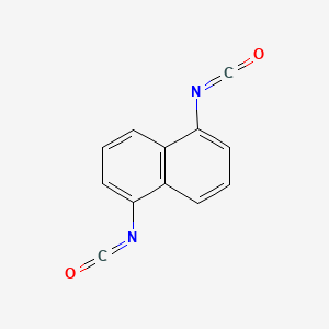 Chemical structure of 1,5-Naphthalene Diisocyanate