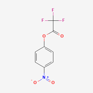 Chemical structure of 4-Nitrophenyl Trifluoroacetate