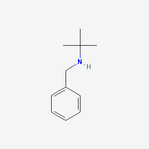 Chemical structure of N-(tert-Butyl)benzylamine