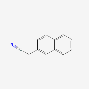 Chemical structure of 2-Naphthylacetonitrile