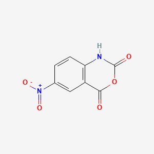 Chemical structure of 5-Nitroisatoic Anhydride