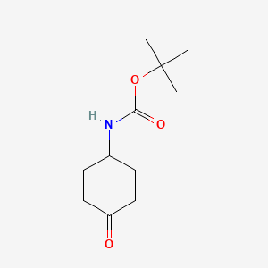 Chemical structure of N-4-Boc-aminocyclohexanone