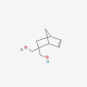 Chemical structure of 5-Norbornene-2,2-dimethanol
