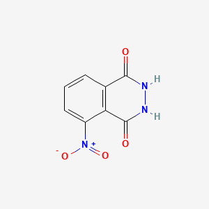 Chemical structure of 3-Nitrophthalic Hydrazide