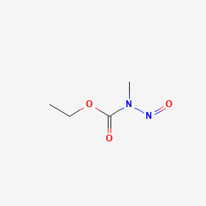 Chemical structure of N-Methyl-N-nitrosourethane