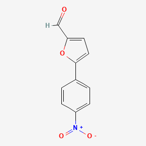 Chemical structure of 5-(4-Nitrophenyl)furfural