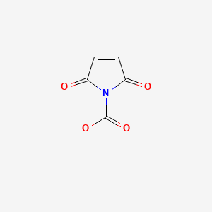 Chemical structure of N-(Methoxycarbonyl) Maleimide
