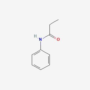 Chemical structure of N-Phenylpropanamide