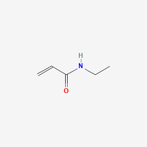 Chemical structure of N-ethylacrylamide