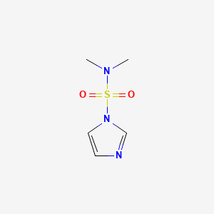 Chemical structure of 1-(N,N-Dimethylsulfamoyl)-1H-imidazole