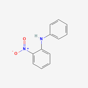 Chemical structure of 2-Nitrodiphenylamine