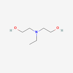 Chemical structure of N-Ethyldiethanolamine