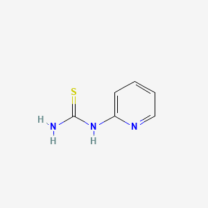 Chemical structure of N-(2-Pyridyl)thiourea