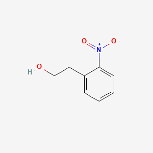 Chemical structure of 2-Nitrophenethyl alcohol