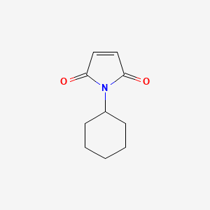 Chemical structure of N-Cyclohexylmaleimide