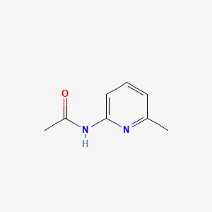Chemical structure of 2-Acetamido-6-methylpyridine