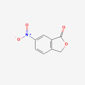 Chemical structure of 6-Nitrophthalide