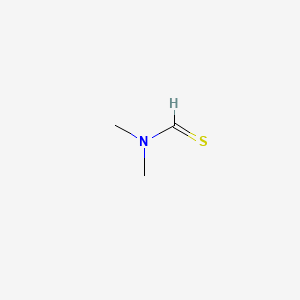 Chemical structure of N,N-Dimethylthioformamide