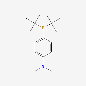 Chemical structure of (4-Dimethylaminophenyl)di-tert-butylphosphine