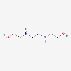 Chemical structure of N,N'-Bis(2-hydroxyethyl)ethylenediamine
