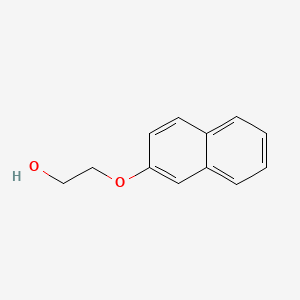 Chemical structure of 2-(2-Naphthoxy)ethanol