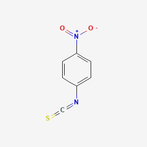 Chemical structure of 4-Nitrophenyl isothiocyanate
