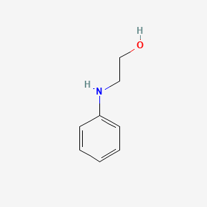 Chemical structure of N-Phenylethanolamine