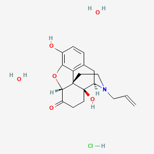 Chemical structure of Naloxone hydrochloride dihydrate