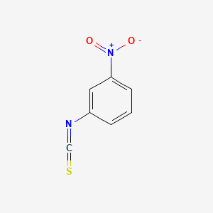 Chemical structure of 3-Nitrophenyl isothiocyanate