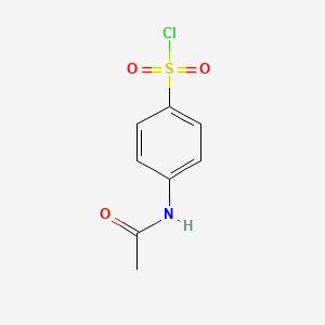 Chemical structure of N-Acetylsulfanilyl chloride