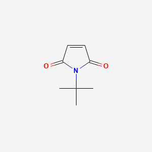 Chemical structure of N-tert-Butylmaleimide