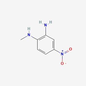 Chemical structure of N1-Methyl-4-nitro-1,2-phenylenediamine