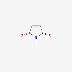 Chemical structure of N-Methylmaleimide